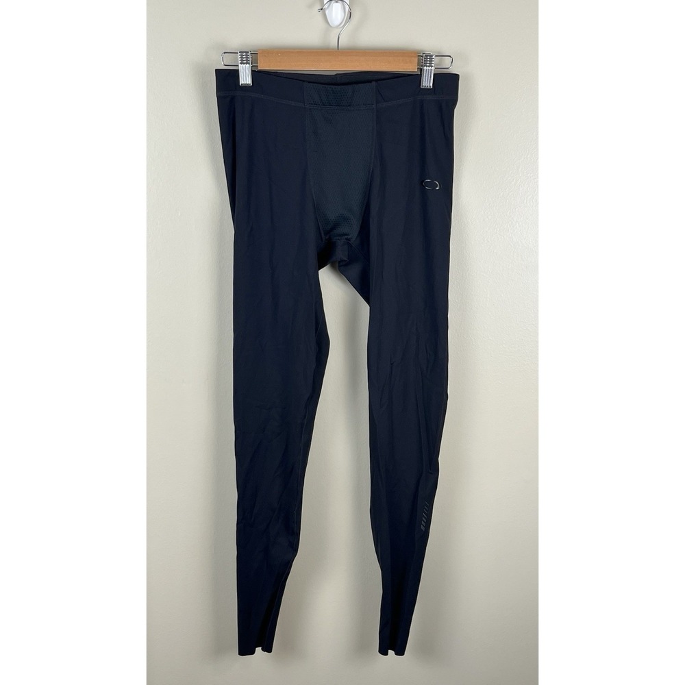 Oakley Mens Lg Compression Tight Pants Black‎ Ohydrolix Sports Workout